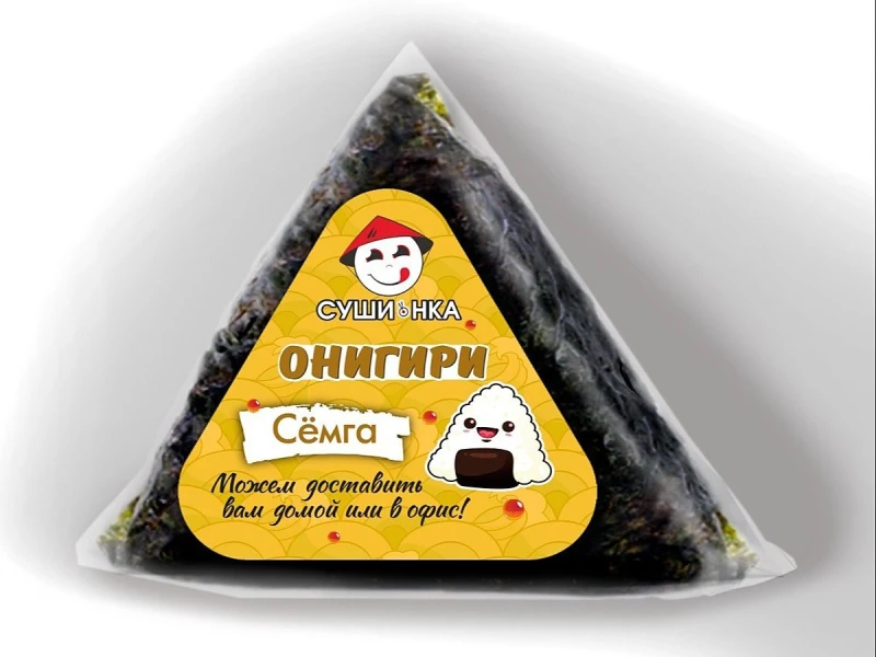 Онигири Копченый лосось