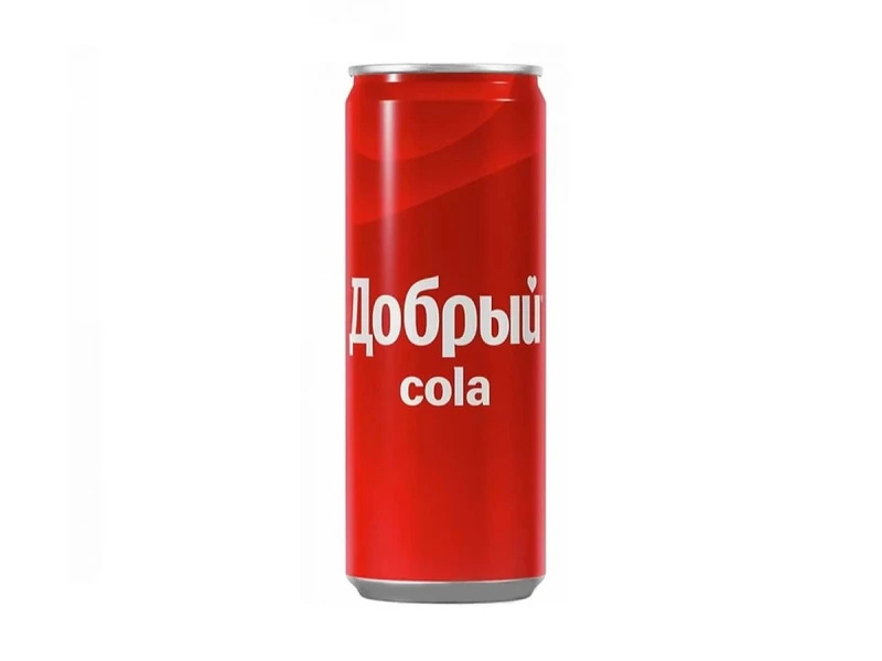 Добрый Кола в жестяной банке